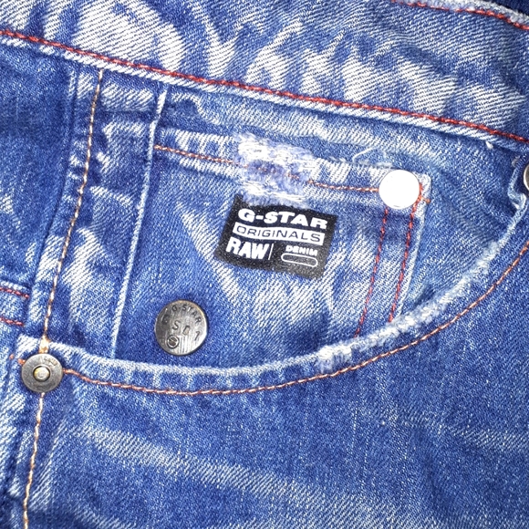 G-Star Jeans size 28 Distressed Ladies - Picture 2 of 5